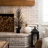 image:imageNearly Natural 4ft PreLit Halloween Black Twig Artificial Fall Tree in Burlap Planter with 63 Warm White LED Lights