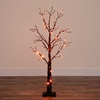 image:imageNearly Natural 4ft PreLit Halloween Black Twig Artificial Fall Tree with 240 Orange and Purple LED Lights