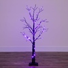 image:imageNearly Natural 4ft PreLit Halloween Black Twig Artificial Fall Tree with 240 Orange and Purple LED Lights