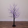 image:imageNearly Natural 4ft PreLit Halloween Black Twig Tree with 180 Orange amp Purple LED Lights
