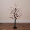 image:imageNearly Natural 4ft PreLit Halloween Black Twig Tree with 180 Orange amp Purple LED Lights