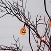 image:imageNearly Natural 4ft PreLit Halloween Black Twig Tree with 24 Orange LED Pumpkin Lights