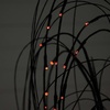 image:imageNearly Natural 4ft PreLit Halloween Black Willow Artificial Fall Tree with 120 Orange and Purple LED Lights