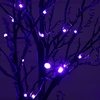 image:imageNearly Natural 4ft PreLit Halloween Deluxe Black Twig Artificial Fall Tree with 81 Orange and Purple LED Lights