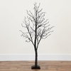 image:imageNearly Natural 4ft PreLit Halloween Deluxe Black Twig Artificial Fall Tree with 81 Orange and Purple LED Lights
