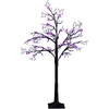 image:imageNearly Natural 4ft PreLit Halloween Spider Twig Tree with 48 Purple LED Lights
