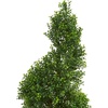 image:imageNearly Natural 4ft Spiral Boxwood Artificial Tree UV Resistant IndoorOutdoor
