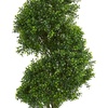 image:imageNearly Natural 4ft Spiral Boxwood Artificial Tree UV Resistant IndoorOutdoor