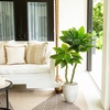 image:imageNearly Natural 4ft UV Resistant Artificial Bird Nest Fern Tree IndoorOutdoor