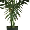 image:imageNearly Natural 5FT Tall Artificial Paradise Palm Plant Fake Palm Tree with 12 Trunks and Realistic Palm Leaves Faux palm Tree for Indoor Home Dcor with Black Nursery PlanterPalm