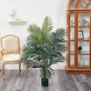 image:imageNearly Natural 5FT Tall Artificial Paradise Palm Plant Fake Palm Tree with 12 Trunks and Realistic Palm Leaves Faux palm Tree for Indoor Home Dcor with Black Nursery PlanterPalm