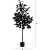 image:imageNearly Natural 5ft Artificial Halloween Black Oak Tree  Spooky Season Decor for Indoor Use