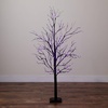 image:imageNearly Natural 5ft PreLit Halloween Black Twig Tree with 240 Orange amp Purple LED Lights