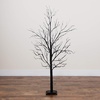image:imageNearly Natural 5ft PreLit Halloween Black Twig Tree with 240 Orange amp Purple LED Lights