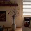 image:imageNearly Natural 5ft PreLit Halloween Black Twig Tree with Bats and 50 LED Lights
