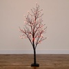 image:imageNearly Natural 5ft PreLit Halloween Deluxe Black Twig Artificial Fall Tree with 102 Orange and Purple LED Lights