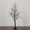 image:imageNearly Natural 5ft PreLit Halloween Deluxe Black Twig Artificial Fall Tree with 102 Orange and Purple LED Lights