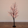 image:imageNearly Natural 5ft PreLit Halloween Deluxe Black Twig Artificial Fall Tree with 102 Orange and Purple LED Lights