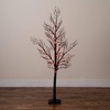 image:imageNearly Natural 5ft PreLit Halloween Twig Artificial Fall Tree with 240 Orange amp Purple LED Lights