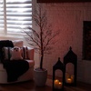 image:imageNearly Natural 5ft PreLit Halloween Twig Artificial Fall Tree with 240 Orange amp Purple LED Lights