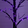 image:imageNearly Natural 5ft PreLit Halloween Twig Tree with 360 Orange amp Purple LED Lights