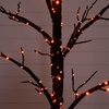 image:imageNearly Natural 5ft PreLit Halloween Twig Tree with 360 Orange amp Purple LED Lights