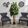 image:imageNearly Natural 6 ft Artificial Fiddle Leaf Fig Tree with Nursery Pot5ft
