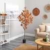 image:imageNearly Natural 6 ft Autumn Eucalyptus Artificial Tree with Nursery Pot