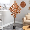 image:imageNearly Natural 6 ft Autumn Eucalyptus Artificial Tree with Nursery Pot