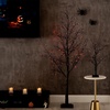 image:imageNearly Natural 6 ft PreLit Halloween Black Twig Artificial Fall Tree