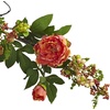 image:imageNearly Natural 60in Mixed Peony amp Berry Garlands Berry
