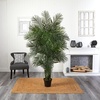image:imageNearly Natural 65 ft Artificial Areca Palm UVResistant Tree with Pot