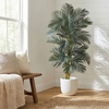 image:imageNearly Natural 65 ft Artificial Golden Cane Palm Tree with Nursery Pot6ft 6in