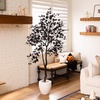 image:imageNearly Natural 6ft Artificial Halloween Black Maple Tree  Spooky Seasonal Decor for Eerie Nights