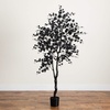 image:imageNearly Natural 6ft Artificial Halloween Black Maple Tree  Spooky Seasonal Decor for Eerie Nights