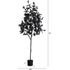 image:imageNearly Natural 6ft Artificial Halloween Black Oak Tree  Spooky Season Decor for Indoor Use
