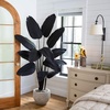 image:imageNearly Natural 6ft Artificial Halloween Black Travelers Palm Tree  Spooky Tropical Decor for Indoor Spaces
