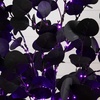 image:imageNearly Natural 6ft PreLit Artificial Halloween Black Eucalyptus Tree with 300 Orange amp Purple LED Lights