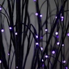 image:imageNearly Natural 6ft PreLit Halloween Black Willow Artificial Fall Tree with 160 Orange and Purple LED Lights