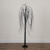 image:imageNearly Natural 6ft PreLit Halloween Black Willow Artificial Fall Tree with 160 Orange and Purple LED Lights