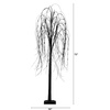 image:imageNearly Natural 6ft PreLit Halloween Black Willow Artificial Fall Tree with 160 Orange and Purple LED Lights