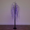image:imageNearly Natural 6ft PreLit Halloween Black Willow Artificial Fall Tree with 160 Orange and Purple LED Lights
