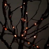 image:imageNearly Natural 6ft PreLit Halloween Deluxe Black Twig Artificial Fall Tree with 156 Orange and Purple LED Lights