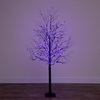 image:imageNearly Natural 6ft PreLit Halloween Deluxe Black Twig Artificial Fall Tree with 156 Orange and Purple LED Lights