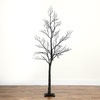 image:imageNearly Natural 6ft PreLit Halloween Minimalist Twig Artificial Fall Tree with 320 Orange and Purple LED Lights