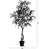 image:imageNearly Natural 7ft Artificial Halloween Black Maple Tree  Indoor Decorative Spooky Holiday Display