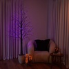 image:imageNearly Natural 7ft PreLit Halloween Black Twig Tree with 390 Orange amp Purple LED Lights