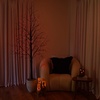 image:imageNearly Natural 7ft PreLit Halloween Black Twig Tree with 390 Orange amp Purple LED Lights