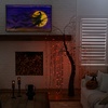 image:imageNearly Natural 7ft PreLit Halloween Black Willow Tree with 600 Purple and Orange LED Lights