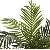 image:imageNearly Natural 8 ft Artificial Golden Cane Palm Tree with Nursery Pot5ft